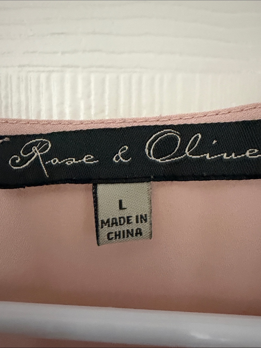 Rose & Olive Dusty Blush V-Neck Pleated Camisole - Picture 5 of 6
